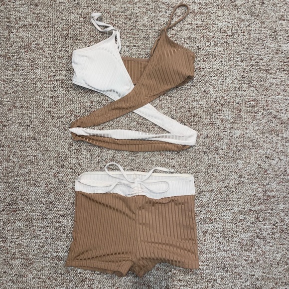 shein two piece swim suit size medium - Picture 2 of 2